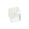 Custom Acrylic Cube Place Card Holder — configuration example