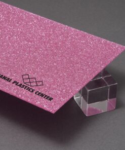 Village Pink Glitter Acrylic Sheet